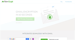 Desktop Screenshot of flowcrypt.com